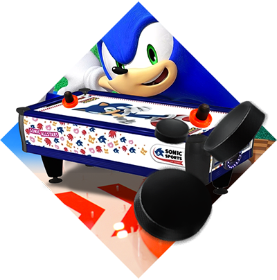 SEGA Sonic Baby Air Hockey